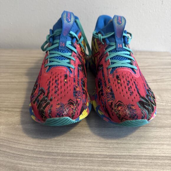 ASICS Noosa Tri 14 Tropical Women’s Size 11 ‘Pink Glow' Multicolor Running - Picture 3 of 11